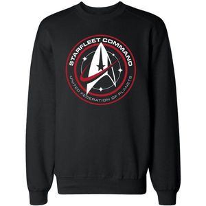 Star Trek Starfleet Command Heren Sweatshirts - zwart - XL
