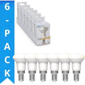 LED's Light E14 LED reflectorlampen - R50 - Warm wit licht - 4W vervangt 40W - 6PACK