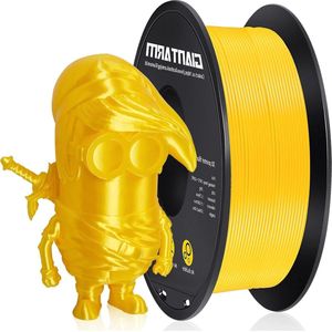 1.75mm 3D Printer Filament Geel 1kg Spool - PLA Filament
