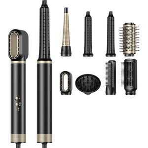 Thuys – Fohn Met Diffuser – Haardroger Krullen – Haarfohn – Fohnborstel – Geel