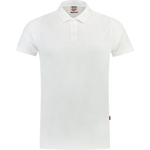 Tricorp 201001 Poloshirt Cooldry Bamboe Fitted - Wit - Maat 5XL