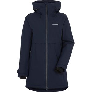 Didriksons - Helle WNS Parka - Dames Outdoorjas - Dark Night Blue