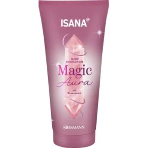 Glow Bodylotion Magic Aura - Isana | 1x 200 ml - Met Rosenquarts | Magic Shimmer Bodylotion