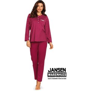 Dames Pyjama 'flowers' Red