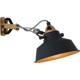 Wandlamp Mexlite Nové - Zwart