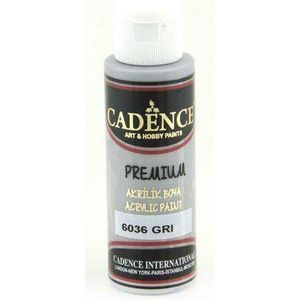 Cadence Premium acrylverf (semi mat) Grijs 01 003 6036 0070  70 ml