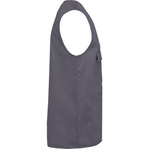 Gilet Unisex XL WK. Designed To Work Mouwloos Convoy Grey 65% Polyester, 35% Katoen