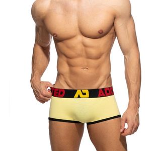 ADDICTED Seamless Trunk Baby Yellow - MAAT XS - Heren Ondergoed - Boxershort voor Man - Mannen Boxershort