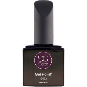 Gelzz Gellak - Gel Nagellak - kleur Royal Purple G092 - Paars - Dekkende kleur - 10ml - Vegan