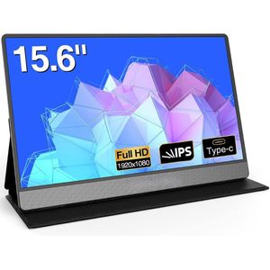 Portable Monitor - Extra Scherm Laptop - Laptop Scherm Uitbreider - Draagbare Monitor - Draagbaar Laptop Beeldschermuitbreider