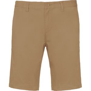 Kariban Heren chino bermudashorts K750 - Camel - 56 NL (50 FR)