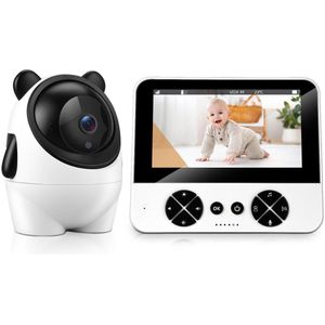 Video babyfoon met camera 4,3 inch babyfoon 720p babyfoon digitale zoom