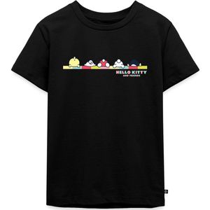 Hello Kitty En Vrienden Achterste Premium T Shirt Kinderen