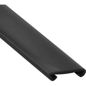 Antislip Trapleuningbescherming 5m - PVC Kunststof Leuning voor Balustrades - Zwart