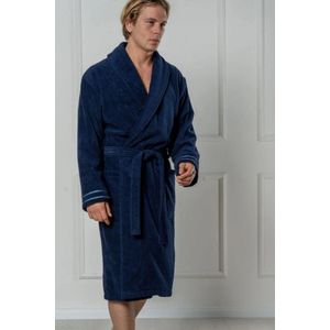 Belmanetti Heren Badjas Blauw L