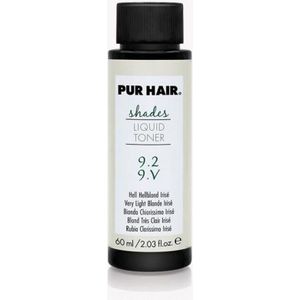 PUR HAIR Shades Liquid Kwasowy Płynny Toner do włosów 9.2 / 9V 60ml