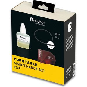 Pro-Ject Maintenance Set Top Onderhoudsset voor Platenspeler - Zwart