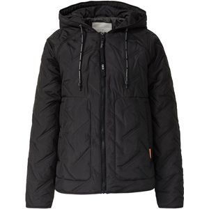 QS - Gewatteerde Jas - Zwart - Normale Pasvorm