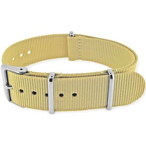 NATO Horlogeband G10 Military Nylon Strap - Original NATOS.com® - Woestijnzand 20mm