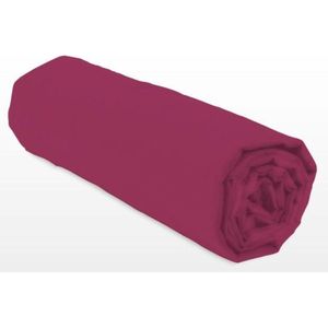 Hoeslaken - LOVELY HOME - LH71610 - 180 x 200 + 30 cm - Fuchsia