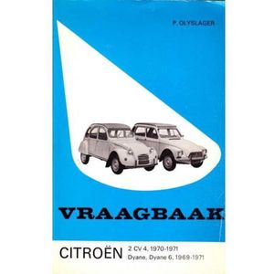 Vraagbaak Citroën 2 CV 4, 1970 - 1971