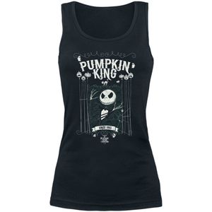 The Nightmare Before Christmas Jack - Pumpkin King Dames Top - zwart - S