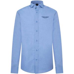 Hackett Amr Pitlane Shirt Shirt Met Lange Mouwen Blauw L Man