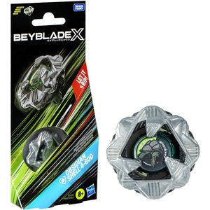 Beyblade X Pack Obsidian Shell 4-60D, Echte Takara Tomy defensie-stijl router, Vanaf 8 jaar
