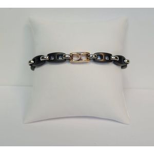 Armband - Orotech – 18 karaat goud – keramiek – BRCR 30/AN2 - sale juwelier Verlinden St. Hubert van €625,= voor €395,=