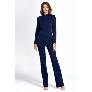 Blauwe Lange Mouwen Jumpsuit maat XXL/40