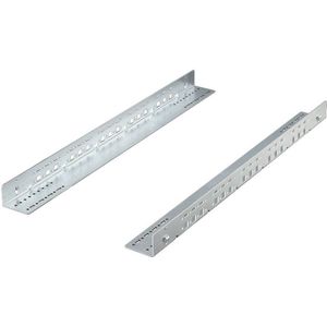 Rittal - Glijrails - Zilver - Statische Installatie - 2 Stuks - Accessoires voor Serverkasten