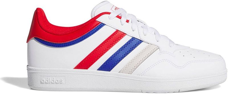 adidas - HOOPS 4.0 - Turnschoenen - ftwr white/better scarlet/team royal blue