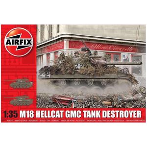 1:35 Airfix 1371 M-18 Hellcat GMC Tank Destroyer Plastic Modelbouwpakket