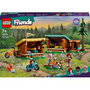 LEGO Friends Avonturenkamp knusse boshutten 42624