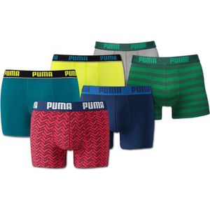 Puma - Boxershorts - Heren - 6-Pack Verrassingspakket - Hussel/Mixed