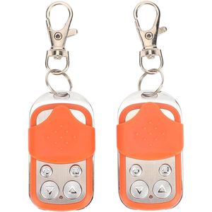 Automatische deurafstandsbediening - 2 stks draagbare gevoelige elektrische rollende oprit poortopener hardware voor kippenhokdeuren