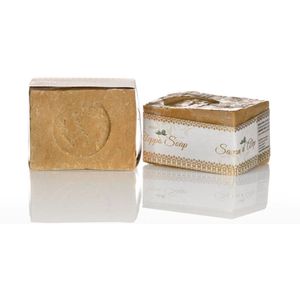 Syrische Aleppo zeep (vers gewicht 200g)