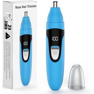 Draadloze Neushaartrimmer voor Mannen en Vrouwen - Pijnloze Oor- en Neushaarverzorging met Eenvoudige Reiniging