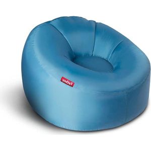 Lamzac O Opblaasbare Lucht Zitzak - Opblaasbare Stoel voor Volwassenen & Kinderen - Camping Sofa - Opblaasbare Sofa - 200 x 90 x 50 cm - Geen Pomp Nodig - Binnen & Buiten Gebruik - Sky Blauw
