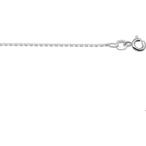 Dutch Jewel zilveren collier Anker geslepen 1.1 mm / 60cm