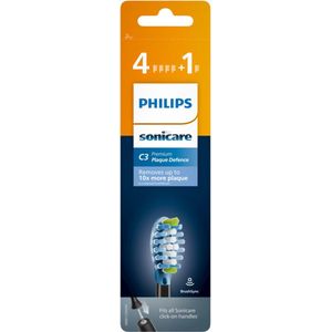 Philips Sonicare Opzetborstels Premium Plaque Defence Zwart 5 stuks