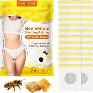 Sefudun Bijengif Afslankpleisters 24 stuks - Bee Venom Slimming Patch - Afval Pleister Buik - Afslanken - Afvallen - Vetverbrander