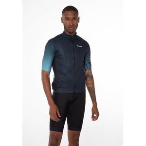 Protest Prteddy - Fietsshirt Heren - Korte mouwen - Ronde hals - Reflecterend detail – Night Skyblue