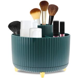 Unyqoos ® Stijlvolle 360° Draaibare Cosmetica Organizer met 5 Compartimenten voor Elke Ruimte
