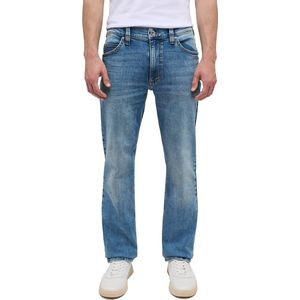 Mustang Heren Jeans Broeken TRAMPER STRAIGHT regular/straight Fit Blauw 52W / 34L Volwassenen