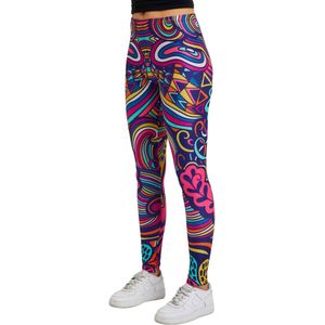 Festival Leggings - Nature in Full Colour - Zachte Stretch Stof