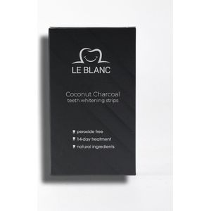 Le Blanc Smile - Teeth Whitening Strips - Professionele Tandenbleek Strips - 14 Teeth Whitening Strips - Wittere Tanden - Zonder Peroxide - Vegan - Natuurlijke Ingrediënten - Reduces Tooth Decay - Removes Stains - Tanden Bleken