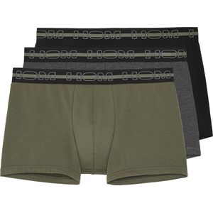 Hom Korte short - 3 Pack Noir-Gris-Kaki - 402142-T031 - S