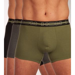 Hom Korte short - 3 Pack Noir-Gris-Kaki - 402142-T031 - S