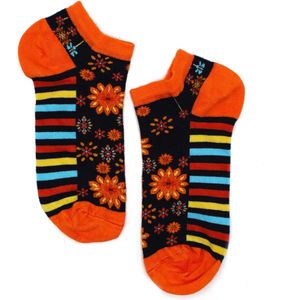 Hop Hare - Bamboe - Enkelsokken - Sneakersokken - Mandala - Vrolijke Sokken - Happy Socks - maat 41-46